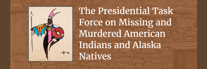 Presidential Task Force on Missing and Murdered American Indians and Alaskan Natives Logo