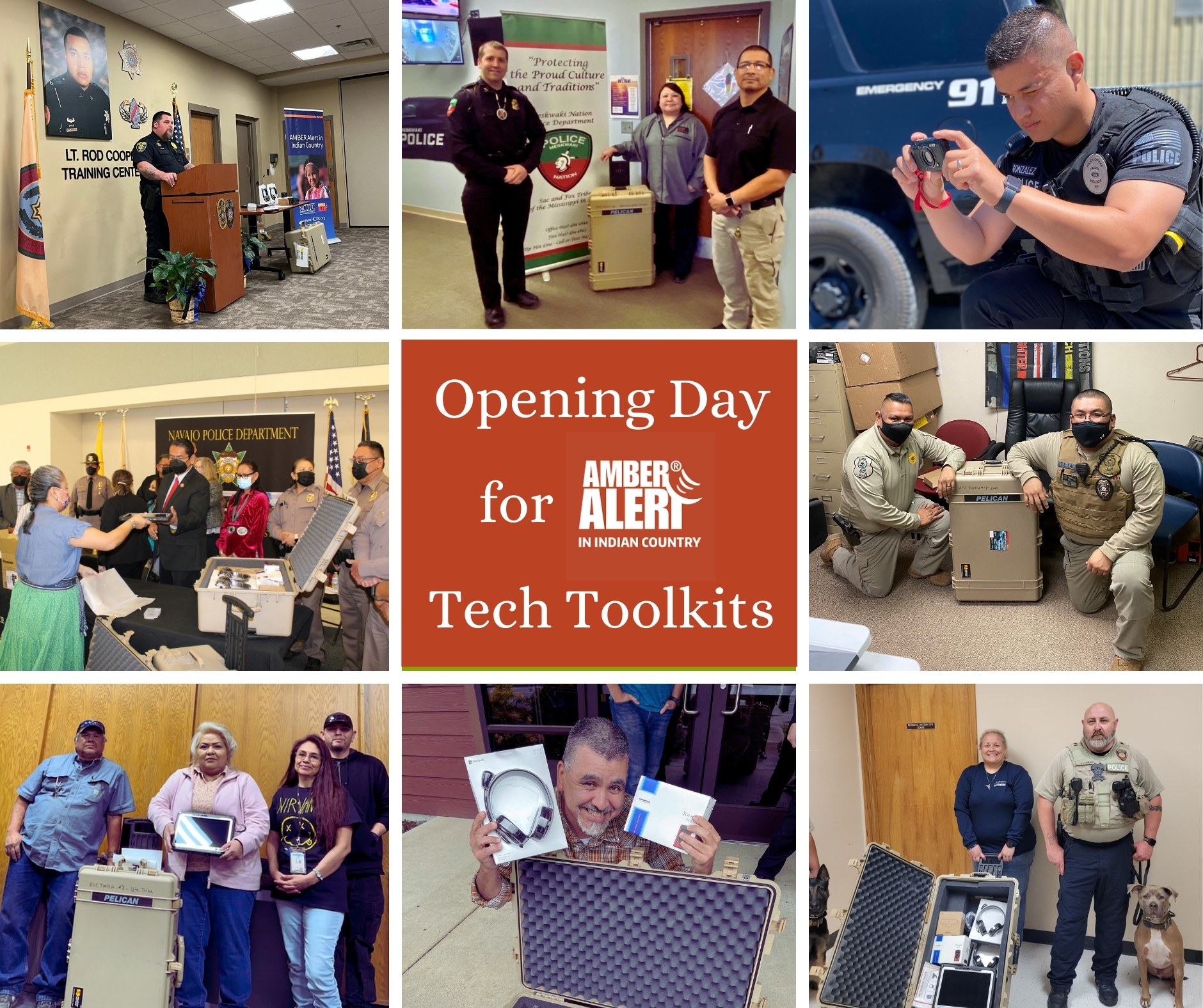 Collage of IC Toolkit Presentations and Deliveries